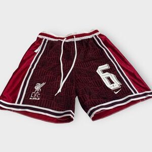 Nike Lebron x Liverpool FC DNA+ 8” Basketball Shorts size Small DX0144-652 (b)